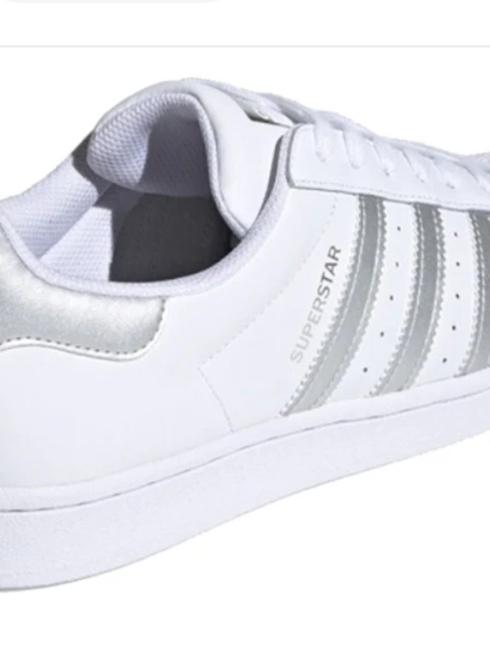adidas Superstar 'White Silver Metallic' - Picture 7 of 11